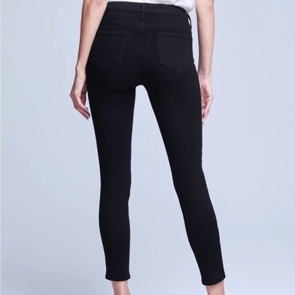 L’Agence • The Margot Skinny High Rise Jeans Noir - Picture 2 of 12